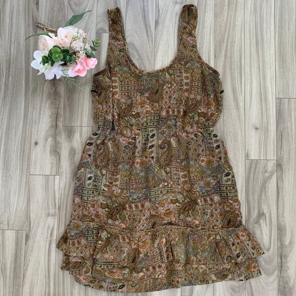 Ecote Urban Outfitters Boho Paisley Dress - Picture 2 of 8